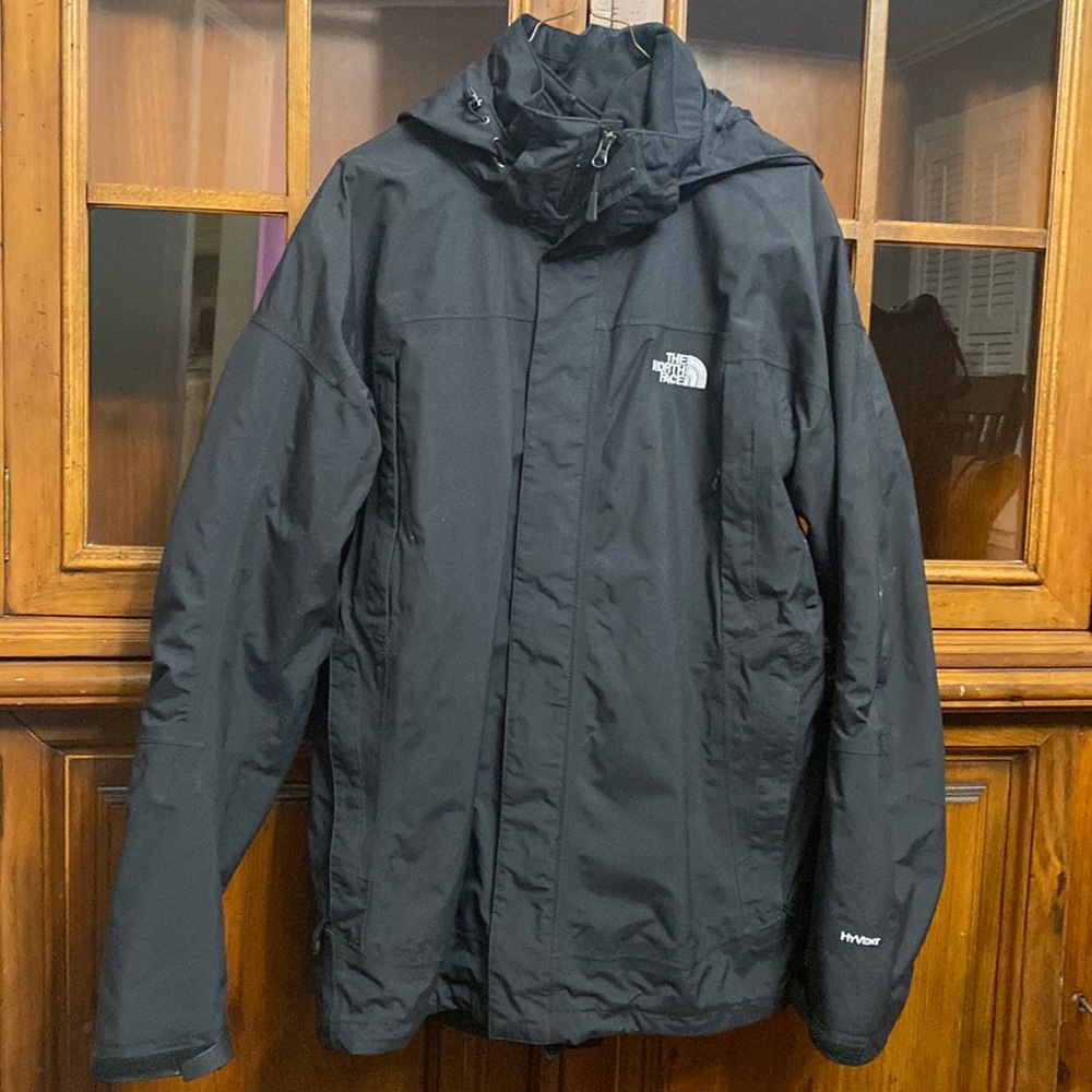 Gently used, The North Face Hyvent ski jacket